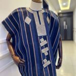 Embroidered Aso Oke Danshiki