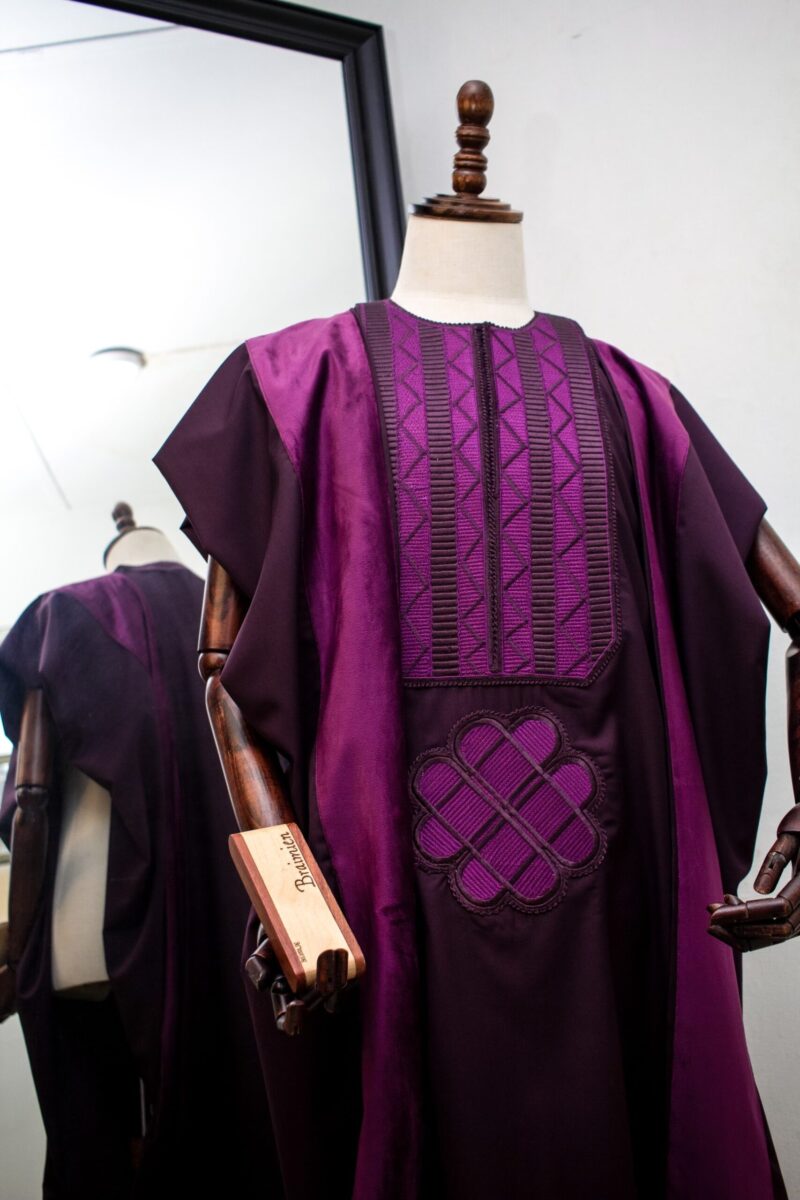 Braimien Velvet Agbada
